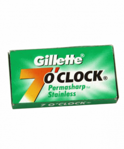 Gillette 7 O'clock Permasharp partaterät, 10 kpl