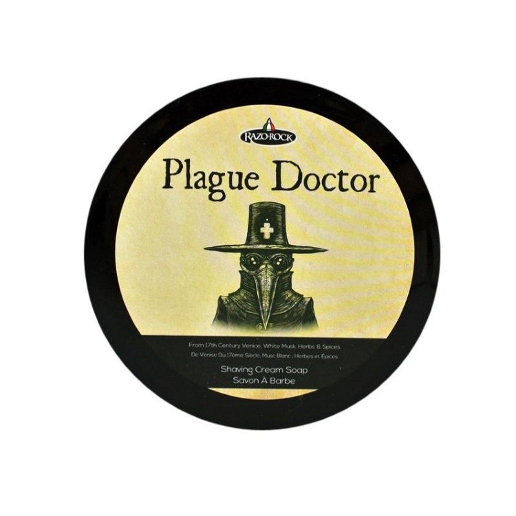 RazoRock Plague Doctor Parranajosaippua