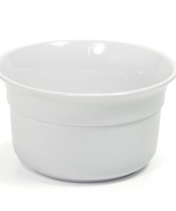 Omega vaahdotuskulho, valkoinen