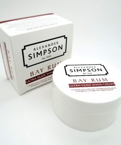 Alexander Simpson Est. 1919 Bay Rum Ultra-Glide Parranajovoide