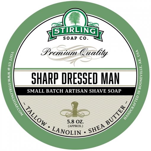 Stirling Sharp Dressed Man Parranajosaippua