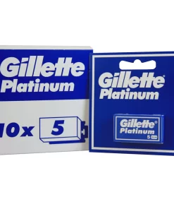 Gillette Platinum Partaterät, 50 kpl