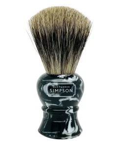 Simpson Islington Faux Ebony Pure Badger