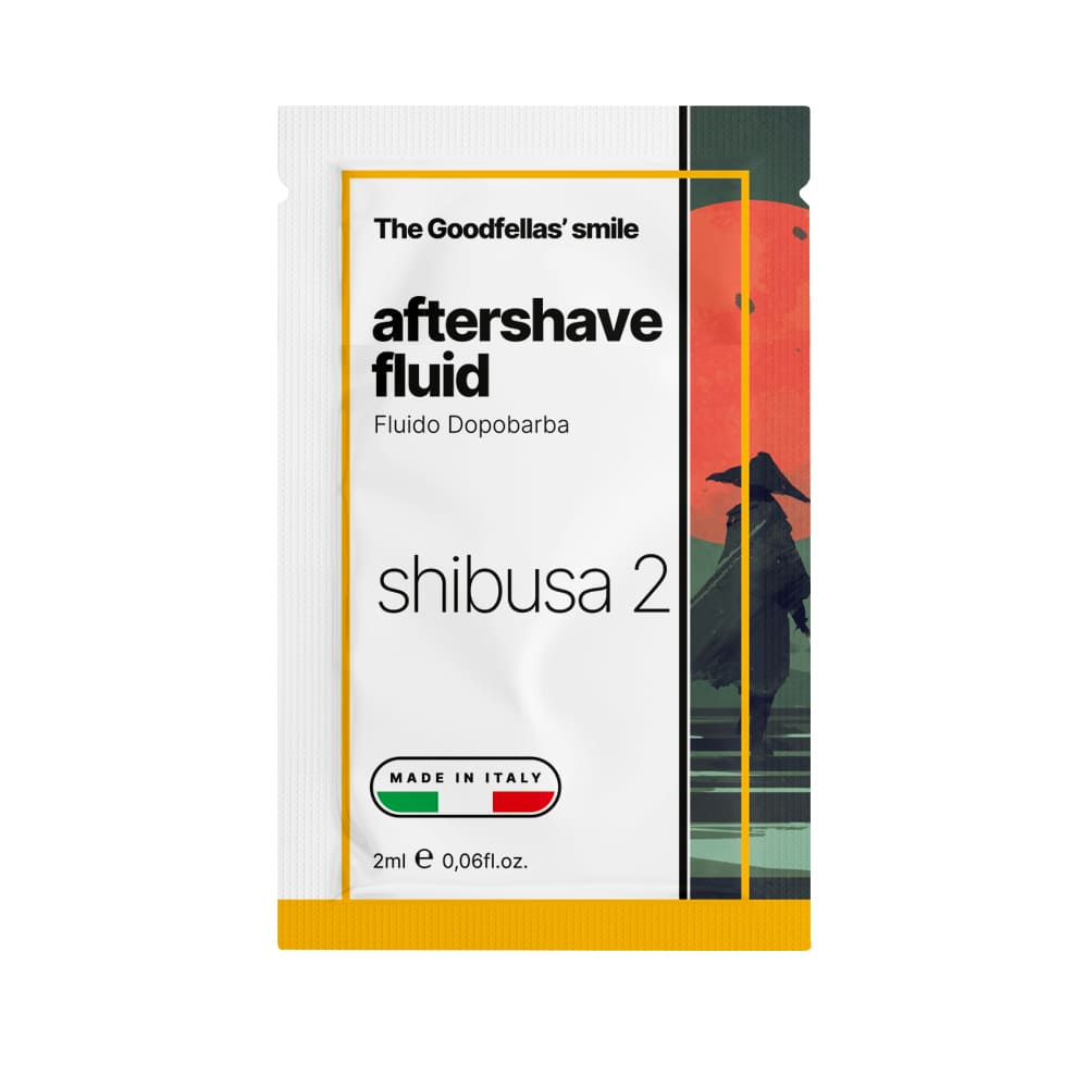 The Goodfellas' Smile Shibusa 2 Aftershave, Sample