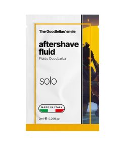 The Goodfellas' Smile Solo Aftershave, Sample