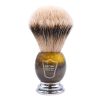 Parker Silvertip Badger Faux Horn Partasuti