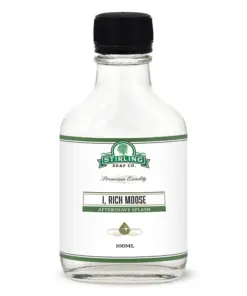 Stirling I, Rich Moose Aftershave Splash