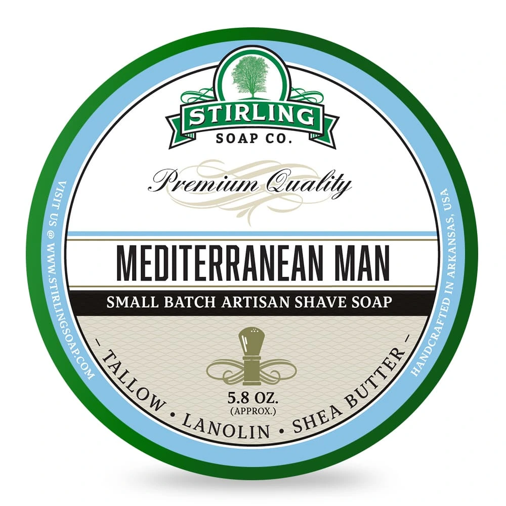 Stirling Mediterranean Man Parranajosaippua